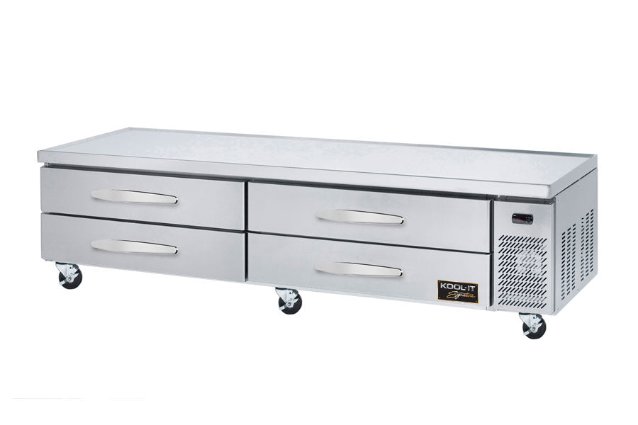 Kool-It KCB-96-4M | 96" Wide 4 Drawer Chef Base Refrigerator - KCB-96-4M
