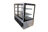 Kool-It KBF-48D | 47" Wide Flat Glass Non-Refrigerated Dry Display Case - KBF-48D
