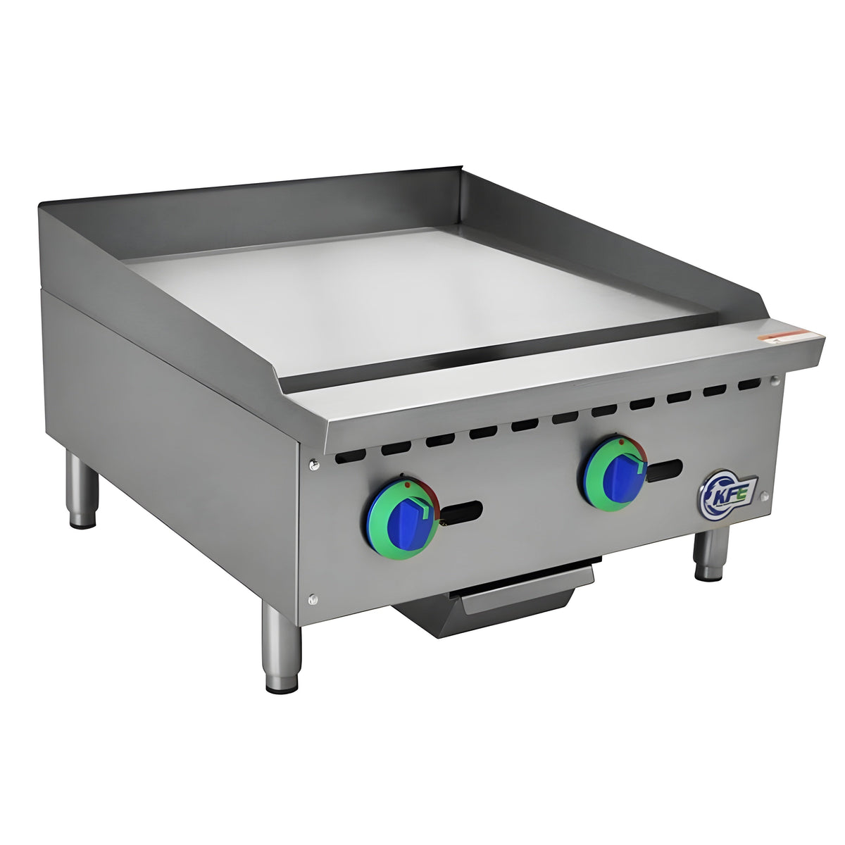 Chef AAA - Commercial 24" Countertop Griddle Gas - KF-G24-M