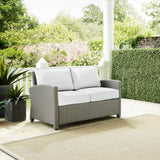 Crosley Bradenton 55 Inch Outdoor Wicker Loveseat - KO70022