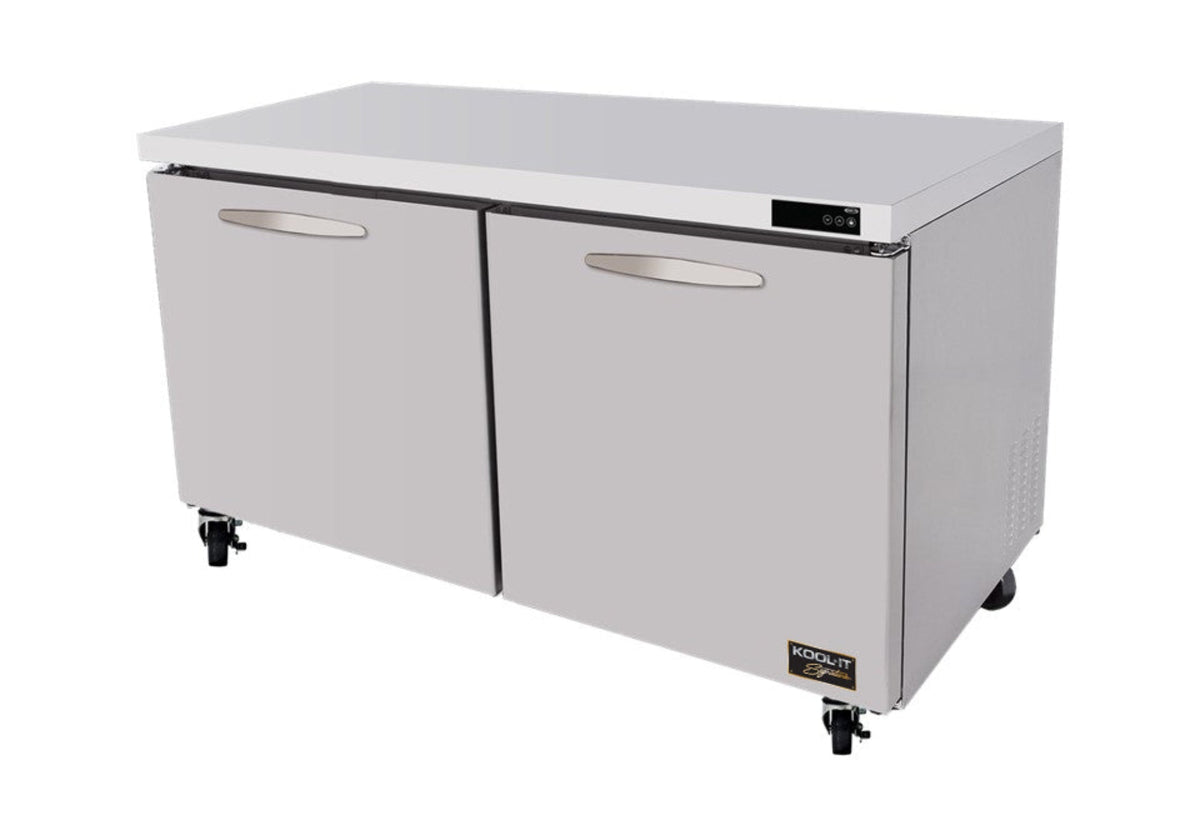 Kool-It KUCF-60-2 | 60" Wide 2 Door Undercounter Freezer - KUCF-60-2