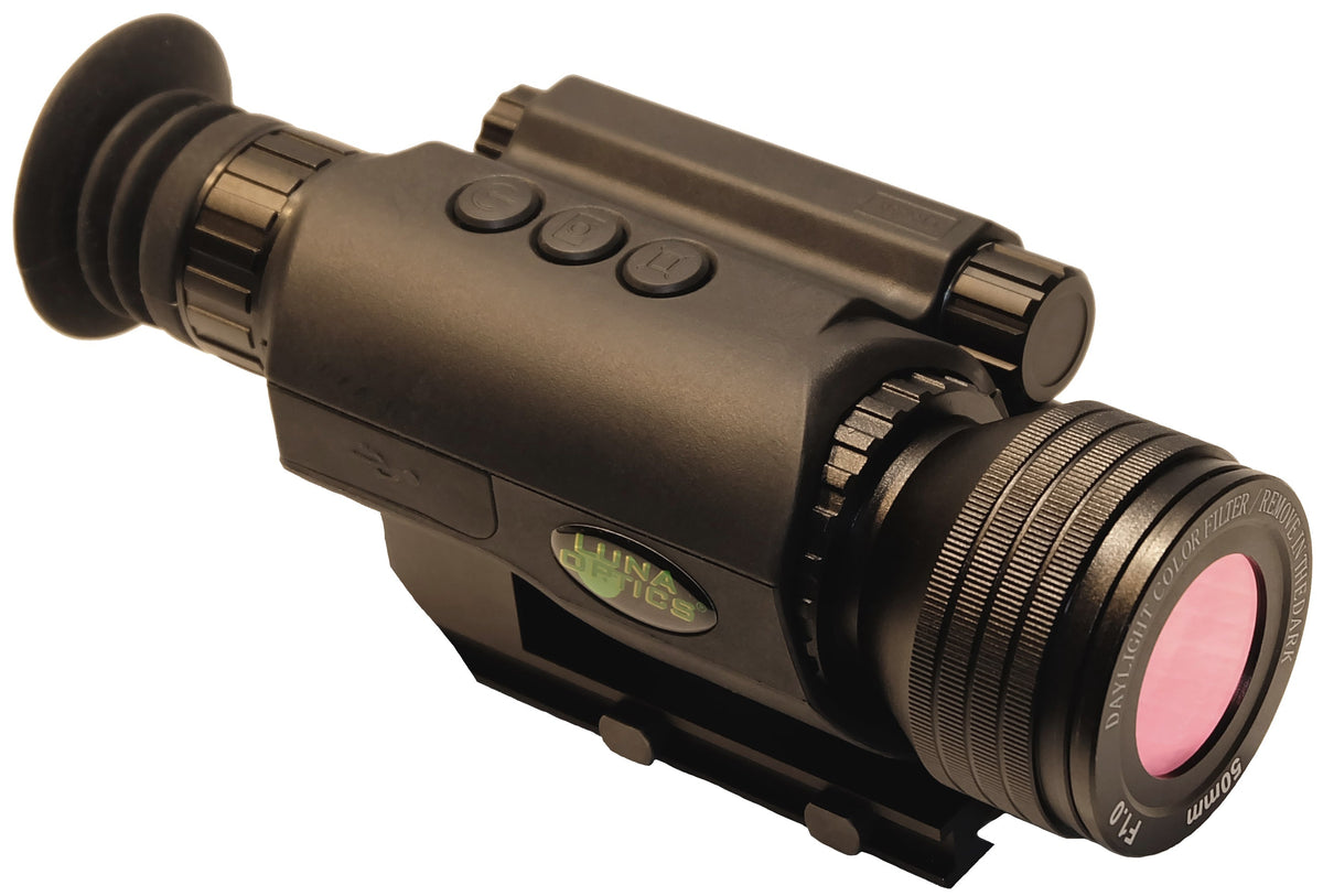 Luna Optics LN-G3-MS50 Gen-3 Digital Day/Night Monocular/Riflescope 6-36x50 - LN-G3-MS50