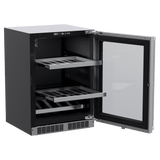 Marvel 24-IN PROFESSIONAL BUILT-IN BEVERAGE CENTER WITH REVERSIBLE HINGE - MPBV424SG31A