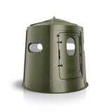Maverick 5-Shooter GX Deer Blind in Green with Clear Windows - 00238
