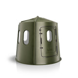 Maverick 6-Shooter Deer Hunting Blind in Green with Clear Windows - 00236