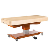 Master Massage Maxking Comfort Electric Lift Massage Bed - Cream D23123