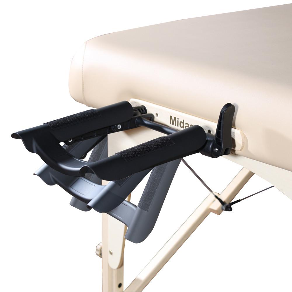 Master Massage 31" MONTCLAIR Salon Portable Massage Table Package with Therma - 25256
