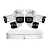 Lorex 6 Camera 8 Channel 4K 2TB 8MP IP Security Surveillance System New N4K2-86WB