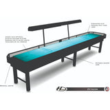 Hudson Octagon Shuffleboard Table 9'-22' - HUD