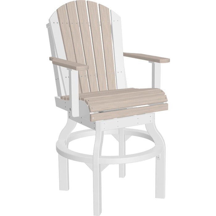 LuxCraft Adirondack Swivel Chair - Bar Height - PASC-BHCHB