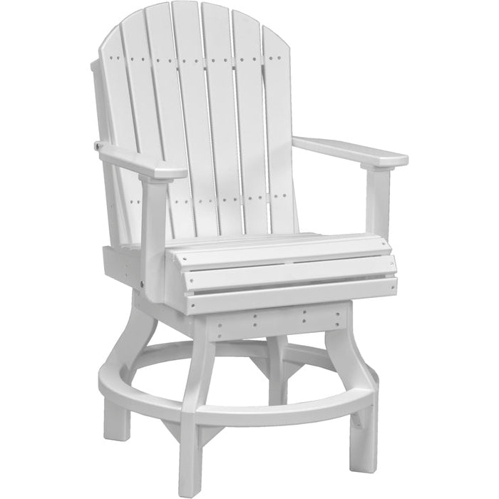 LuxCraft Adirondack Swivel Chair - Counter Height - PASC-CHCHB