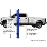 Atlas Platinum PVL10 ALI  10,000 lb Overhead 2 Post Lift - ATEAP-PVL10-FPD
