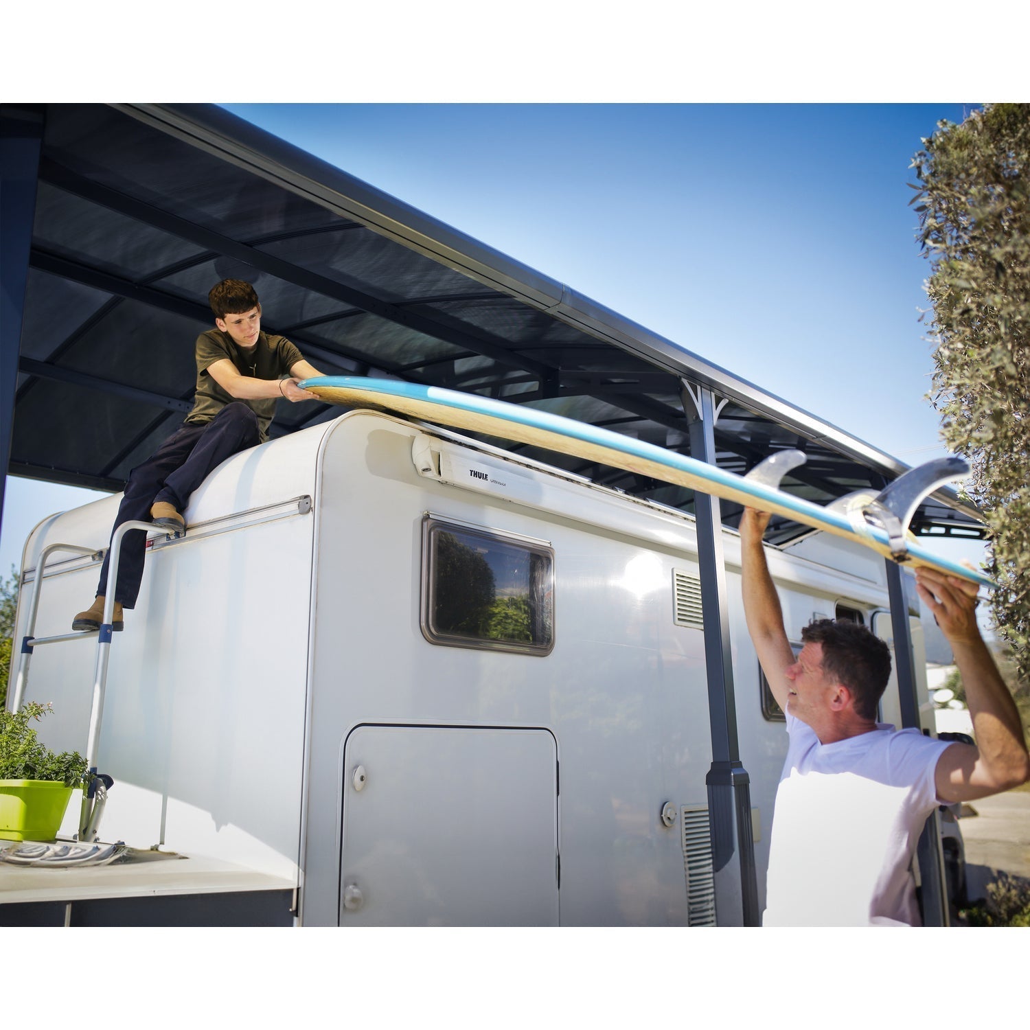 Palram Canopia | Arcadia Alpine RV Carport 12x42x11.5 ft - HG9129