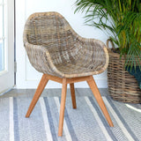 Park Hill Collection Rattan Lounge Chair -  EFS16006