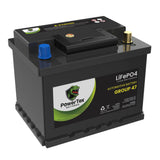 PowerTex 2024 Hyundai Ioniq 6Replacement Car Battery BCI Group 47 Lithium LiFePO4 Automotive Powertex Battery - PTLG47-036