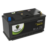 PowerTex 2023 Audi RS3 L5 2.5L Replacement Car Battery BCI Group 94R Lithium LiFePO4 Automotive Powertex Battery