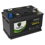 PowerTex Batteries BCI Group T6 / L2 Lithium LiFePO4 Automotive Battery - PTLGT6