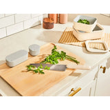 Caraway Prep & Cutting Board Set in Cream