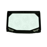 Moto Armor Kawasaki KRX Full Glass Windshield with Vents (2020+) - MA-KRX-WS-GLS-BLK-C-Y
