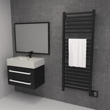 Amba Heated Towel Rack Model Q2054 Height 54 1/2″ - Q2054B