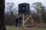 Advantage Hunting RAM 650 Elevated Hunting Blind with Clear Windows for Bow and Gun - 7025