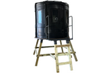 Advantage Hunting RAM 650 Elevated Hunting Blind with Clear Windows for Bow and Gun - 7025