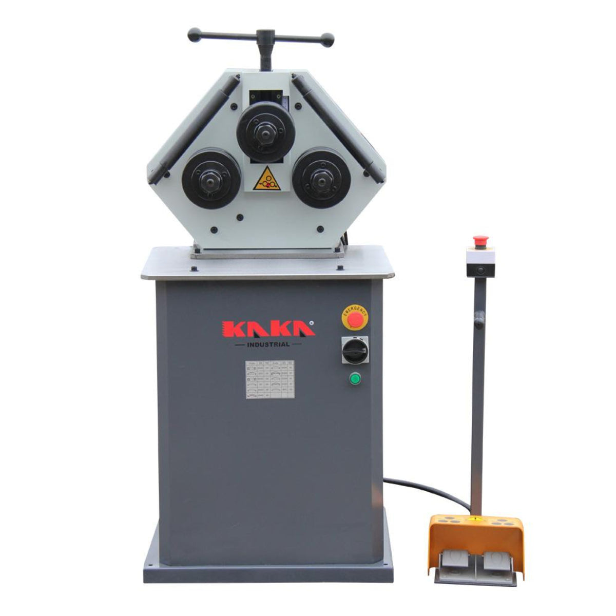Kaka Industrial RBM-30HV Electric round bending machine, section rolling machine 220V Single phase - 191002V220
