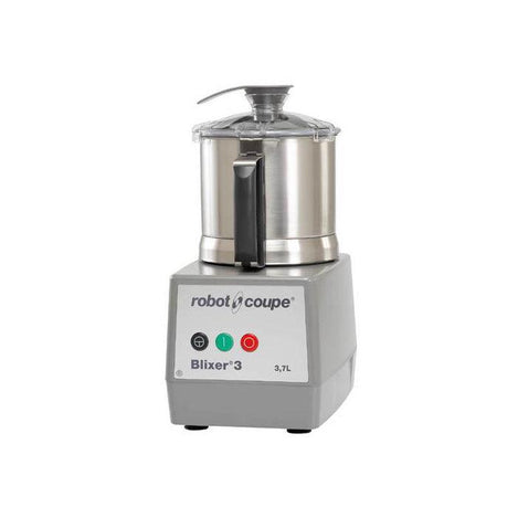 Robot Coupe BLIXER 3 3.9 Qt. Single Speed Food Processor / Blender & Mixer - 1.5 Hp / 120V - BLIXER-3