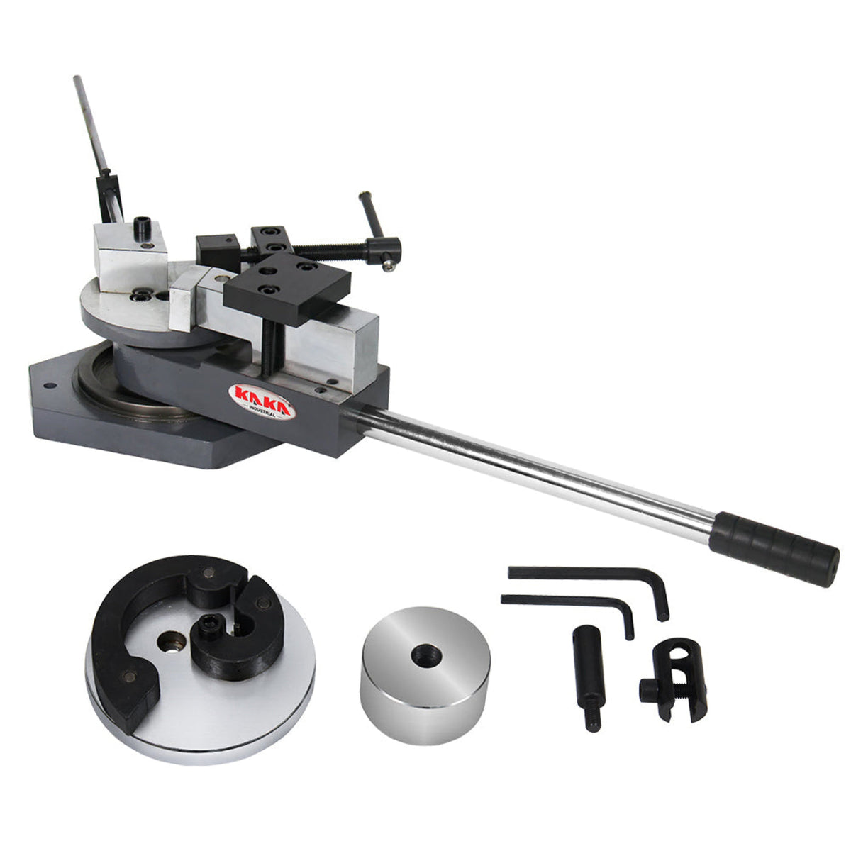 KAKA Industrial SBG-40 Heavy-Duty Universal Metal Bender, Flat, Square & Round Bar – 173203
