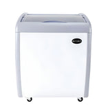 Chef AAA Commercial 27″ Glass Door Frozen Food or Ice Cream Chest Freezer Display - SCF-27