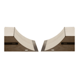 OC Ramp Quarter Pipes Ramps – Two 3 Foot