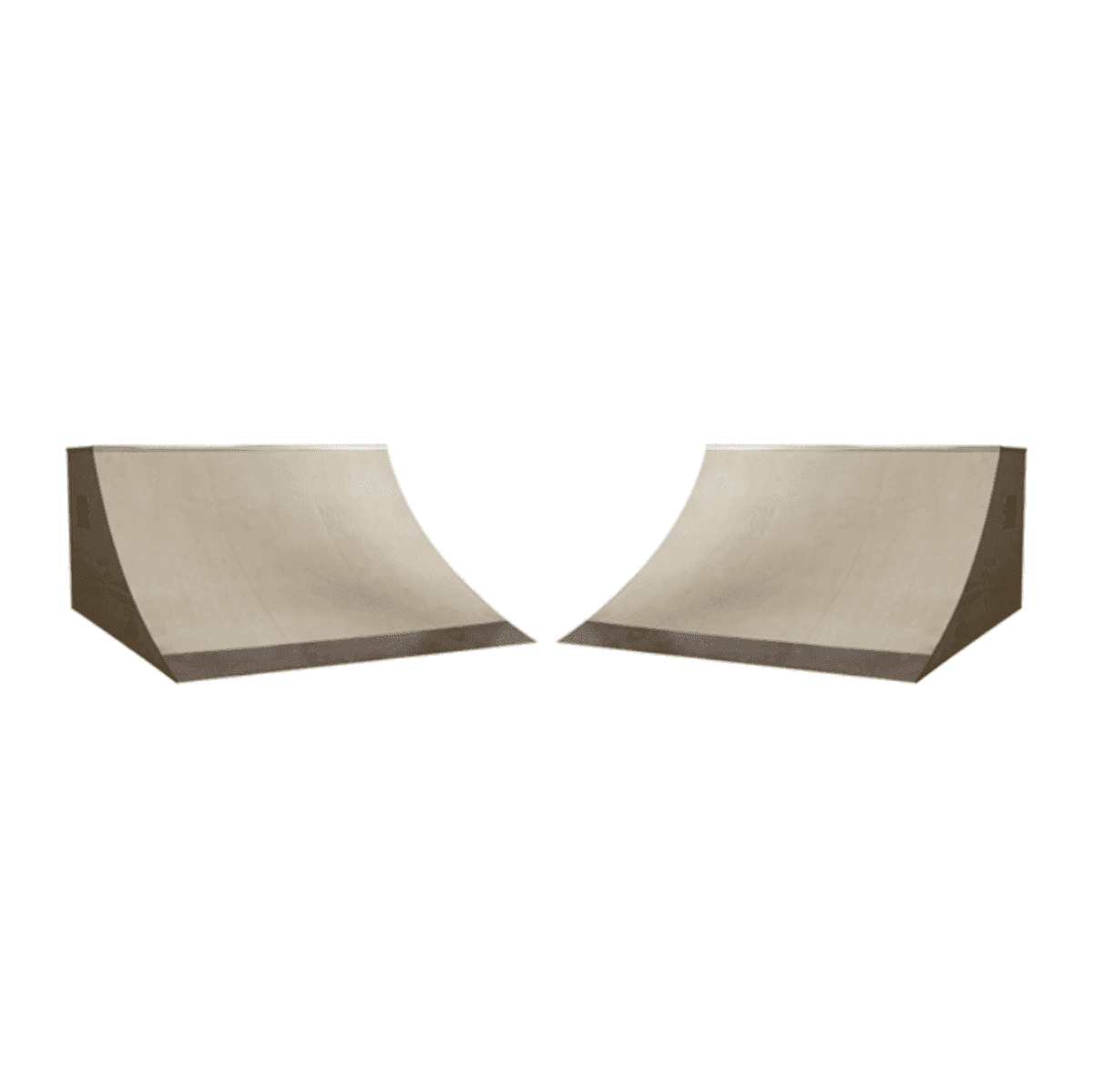 OC Ramp Quarter Pipes Ramps – Two 6 Foot