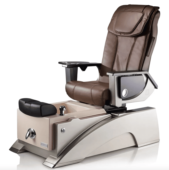 J&A Episode LX Pedicure Spa Chair - DSP-J&A-SPA-EPISODE-LX-BLK-DKCHRY