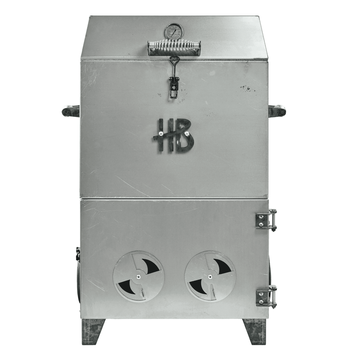 Hasty Bake Roughneck Barrel Smoker - Corten Steel 420B
