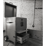 Hasty Bake Roughneck Barrel Smoker - Corten Steel 420B