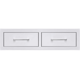 TrueFlame 32" Double Horizontal Drawer - TF-DR2-32H-A