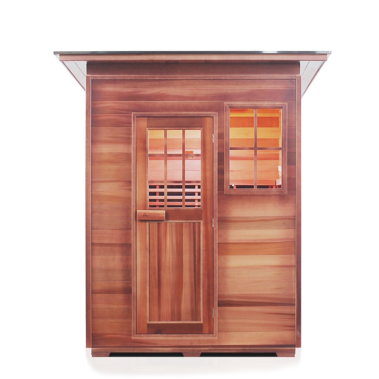 Enlighten Sauna InfraNature Sierra 3-Person Outdoor Sauna - 16377