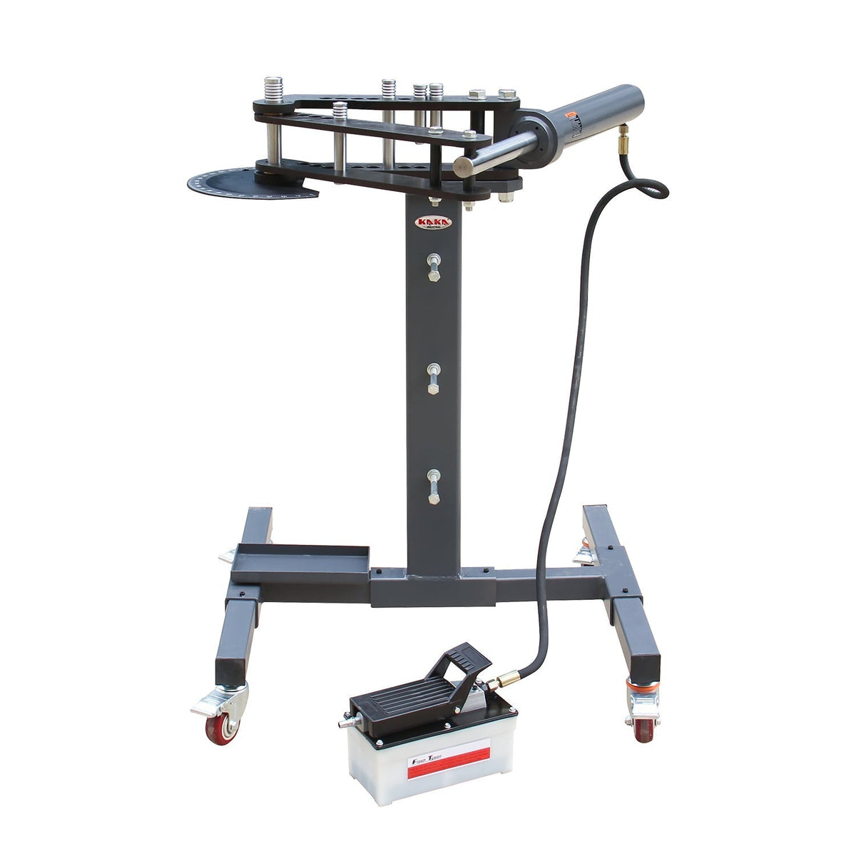 Kaka Industrial TB-3B Air Hydraulic Power 10 Ton Tube Bender for Roll Cage & Exhaust Pipe Bender,12 Inch stroke cylinder General Tube Bender - 175008
