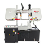 KAKA Industrial TBK-11A Double Column Swivel Head Band Saw, Hydraulic downfeed control with variable Cutting speed, Max cutting capacity 11 inch with 230V 3PH - 271211V230