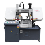 KAKA Industrial TBK-11B Double Column Band Saw, Hydraulic downfeed control, Max cutting capacity 11 inch with 220V 3PH motor - 271212V230