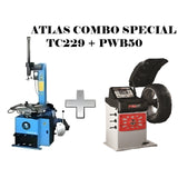 Atlas TC229 Tire Changer + WB11 Wheel Balancer Combo Package - ATETCWB-COMBO1-FPD