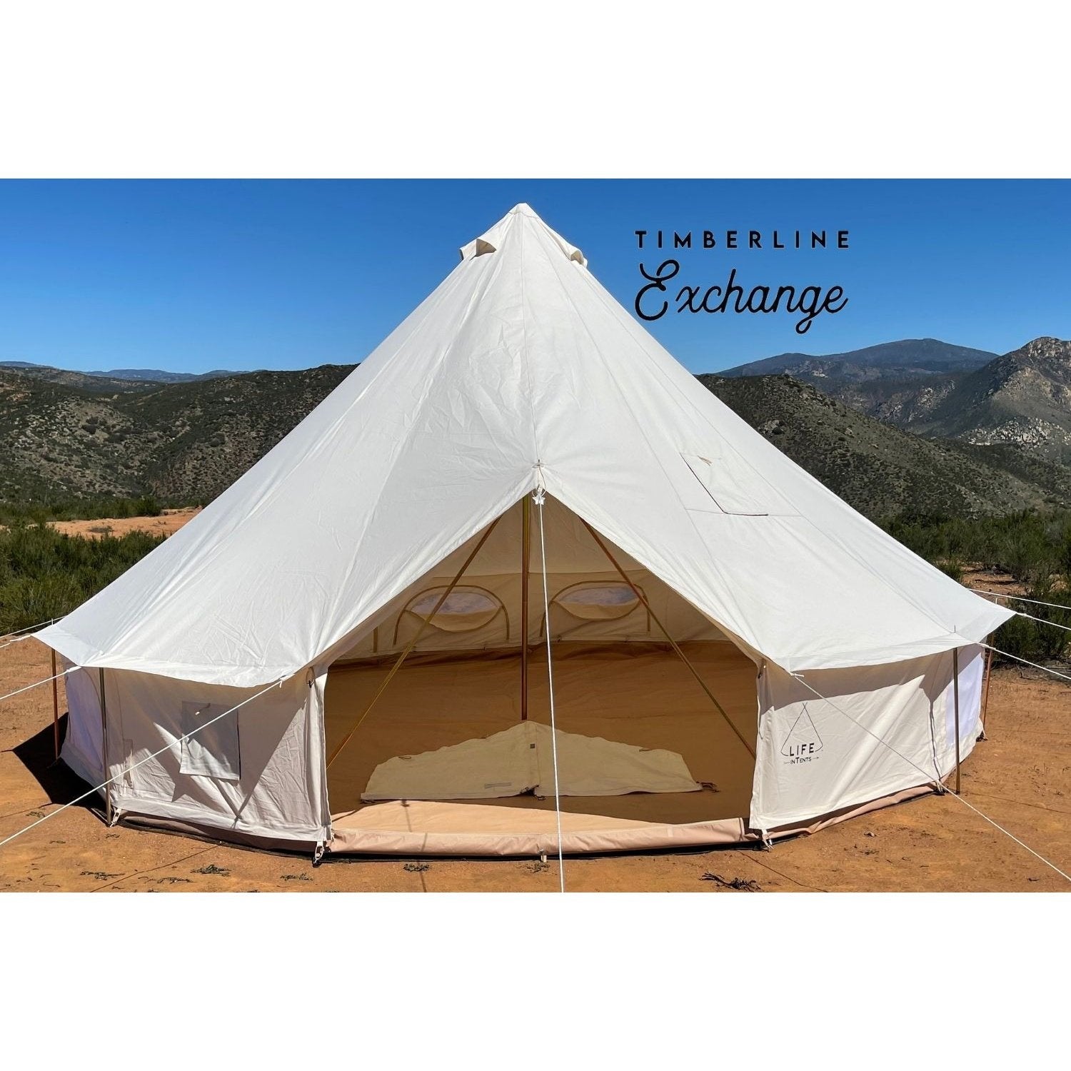 20' (6M) Timberline Exchange™  Bell Tent - Backyard Provider