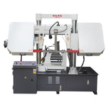 Kaka Industrial TGK-16A Double column horizontal band saw, Max cutting capacity 15.7 inch, vertical lifting, high stability. Cutting speed adopts hydraulic control, 230V 60HZ 3PH - 188304V230