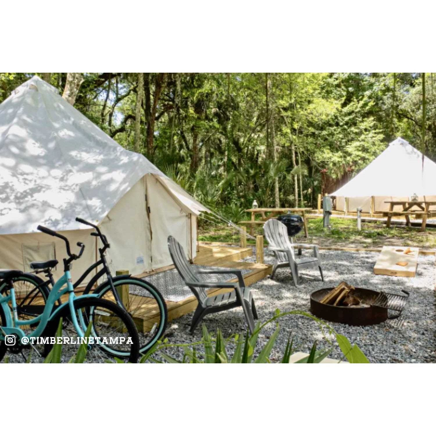20' (6M) Timberline Exchange™  Bell Tent - Backyard Provider