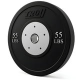 TROYCompetition Black Bumper Plate -  BCO-SBP