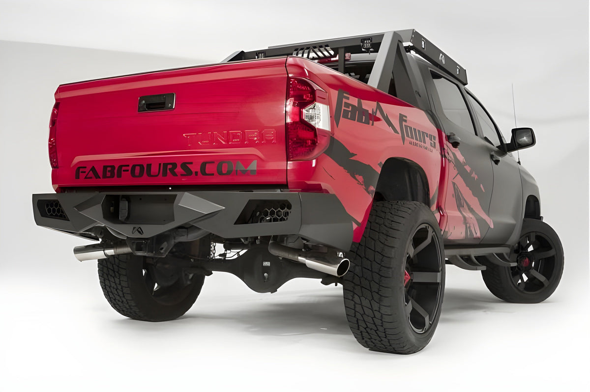 Fab Fours Toyota Tundra 2014-2021 Vengeance Rear Bumper - TT14-E2851-1