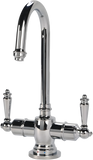 AquaNuTech Traditional C-Spout Hot & Cold Water Filtration Faucet New - HC2200-CH