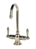 AquaNuTech Traditional C-Spout Hot & Cold Water Filtration Faucet New - HC2200-CH