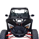 Moto Armor Polaris RZR Pro XP Full Glass Windshield Two-Vent Model (2020+) - MA-RZPRO-WS-2V-GLS-BLK-B-Y