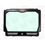 Moto Armor Polaris RZR Pro XP Full Glass Windshield Two-Vent Model (2020+) - MA-RZPRO-WS-2V-GLS-BLK-B-Y